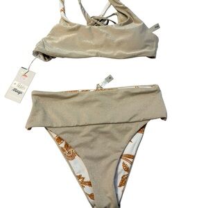 Maaji Gold Bikini Set